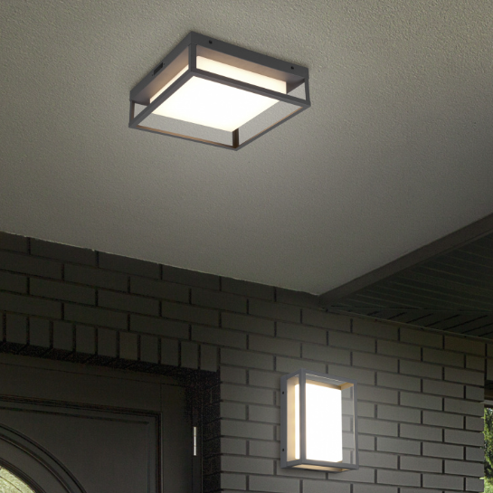 Lampade da soffitto e parete WITHAM in metallo