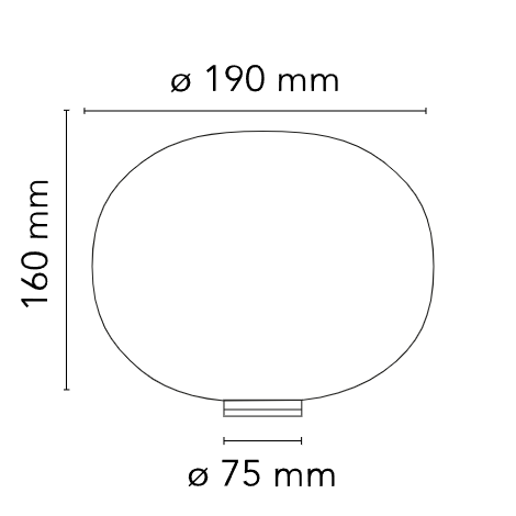 Lampada da tavolo Globe Glo-Ball